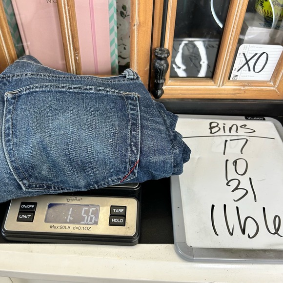 Banana Republic Varick Slim Fit Blue Denim 100% Cotton Men's Jeans 31W x 32L - Picture 11 of 11